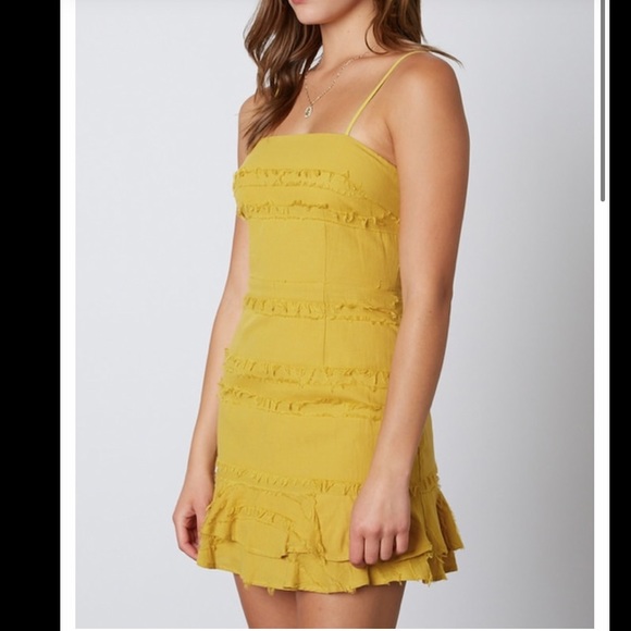 Ruffle mini dress - Picture 3 of 7